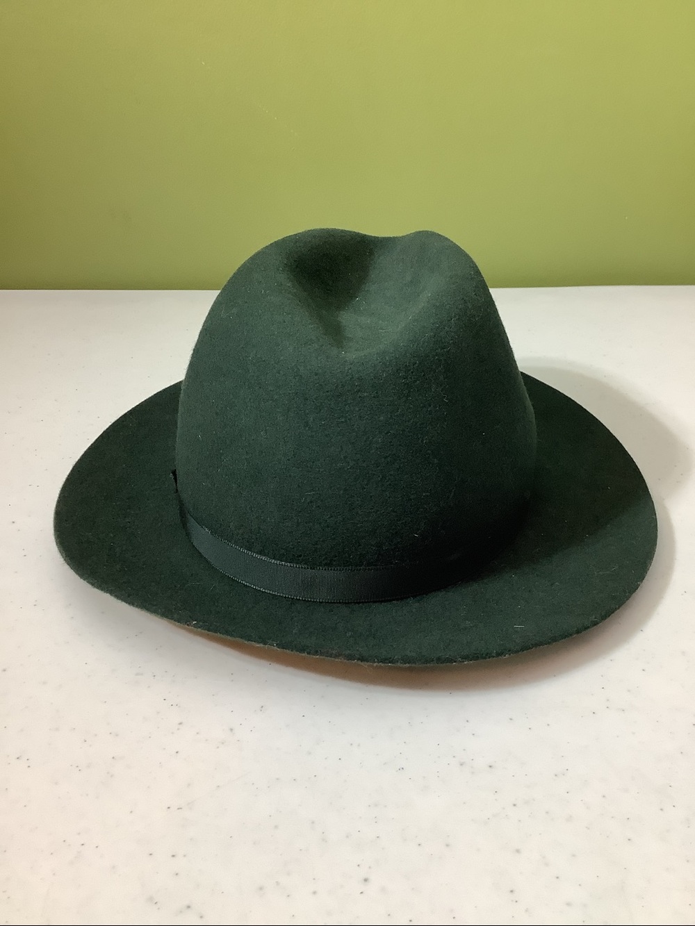 L.L. Bean forest green wool hat - Picture 4 of 9